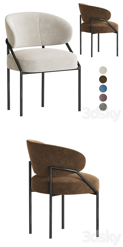 Isetta Dining Chair Meridiani